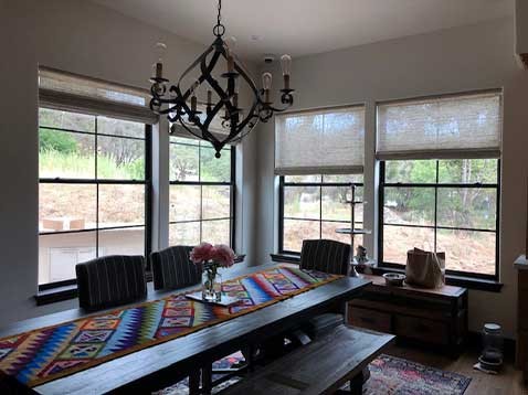Rustic dining room